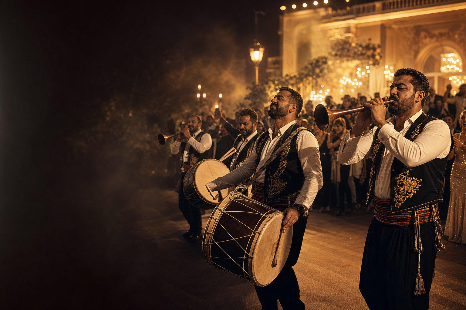 İstanbul davul zurna ekibi performansı